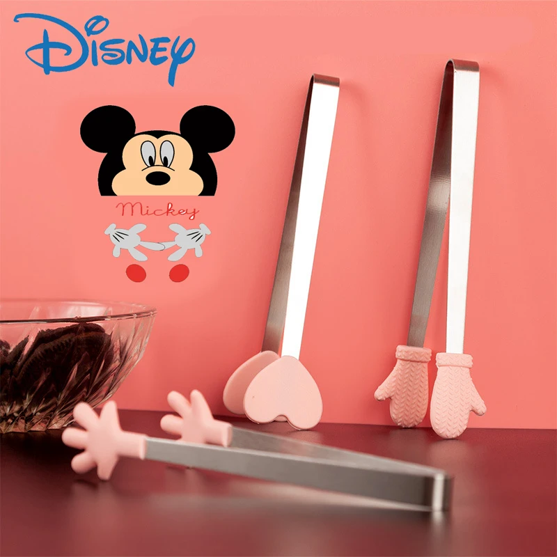 Tanio Disney Mickey kreatywne małe palmowe silikonowe szczypce do żywności