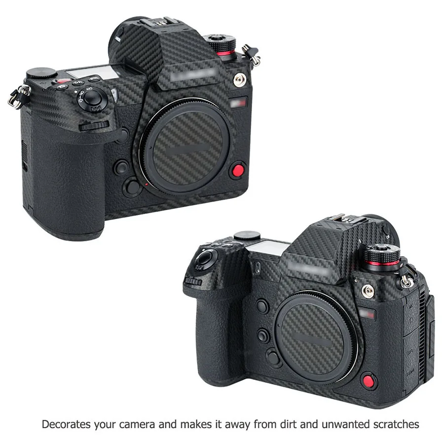 Фото Защитная пленка из углеродного волокна против царапин для камеры Panasonic S5 S1 S1R S1H GH5 GH5II GH5S GX9 G100 GH6 №4