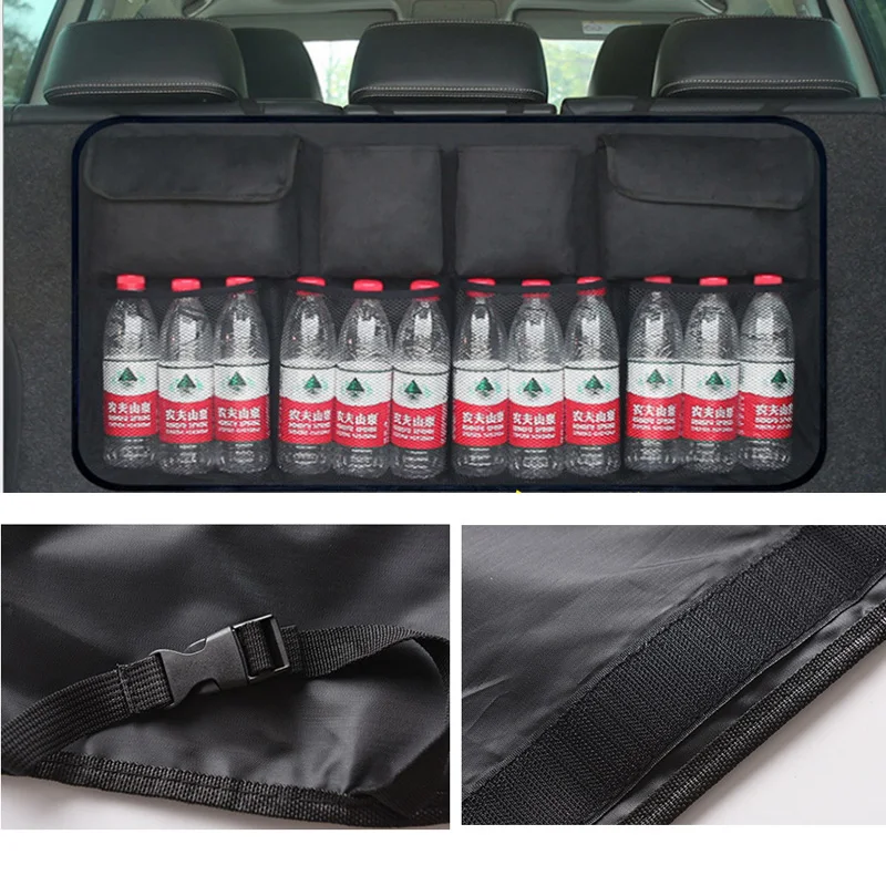 Auto Storage Organizer Car Trunk Bag Universal Large Capacity Backseat Storage Bag Trunk Cargo Mesh Holder Pocket Auto Storage Organizer Car Trunk Bag Universal Large Capacity Backseat Storage Bag Trunk Cargo Mesh Holder Pocket