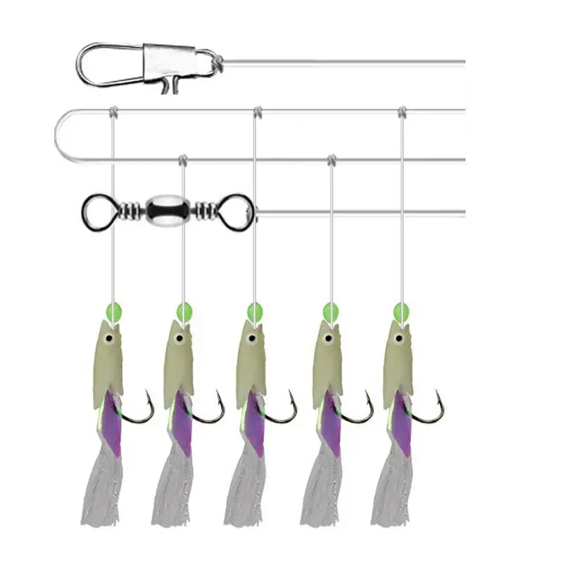 7/' Sabiki Bait Fishing Rod And Fishing Reel Combo