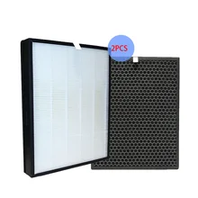 

2PCS pc Dust Filter Hepa Filter for Philips FY3433 FY3432 Air Purifier AC3252 AC3254 AC3256 AC3259 Air Filter Spare Parts