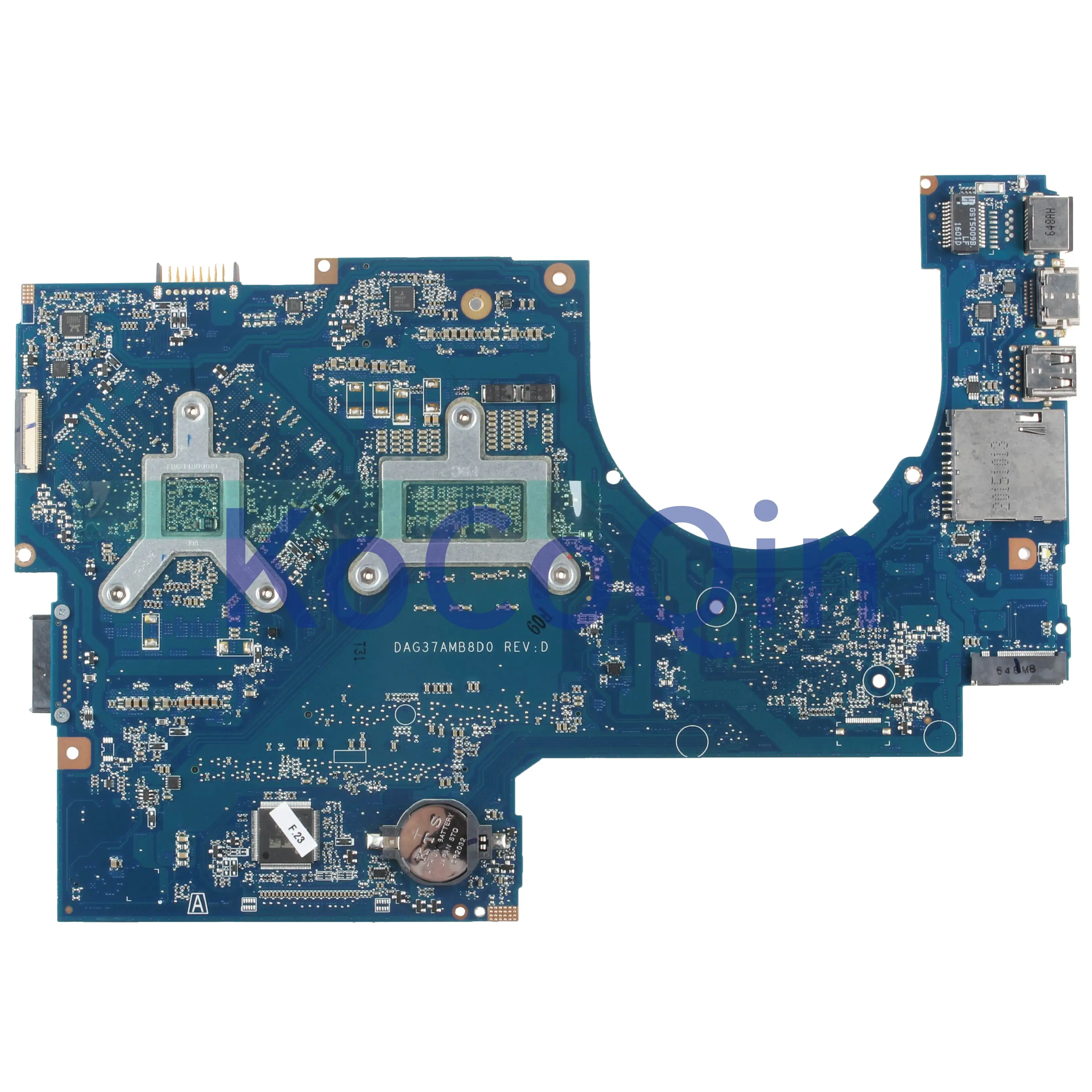 price reduction  KoCoQin Laptop motherboard For HP OMEN TPN-Q174 17-W SR2FQ I7-6700HQ N16E-GR-A1 965M Mainboard 8622