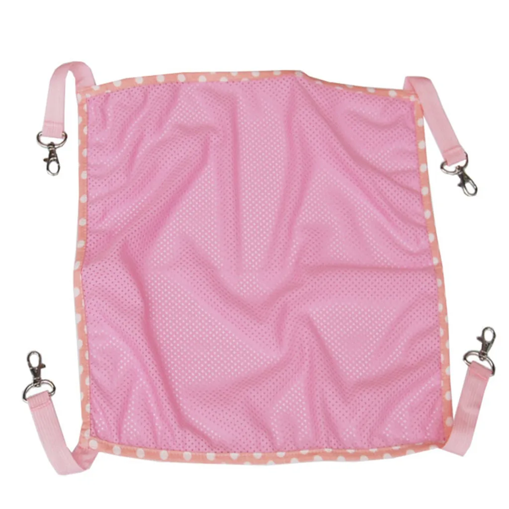 Pink Удобный гамак для домашних животных, летнее подвесное одеяло для домашних животных, сетка мат, дышащая сетка для собак, ткань для домашних животных, гамак для кошек, удобные Подвесные качели - Цвет: Pink