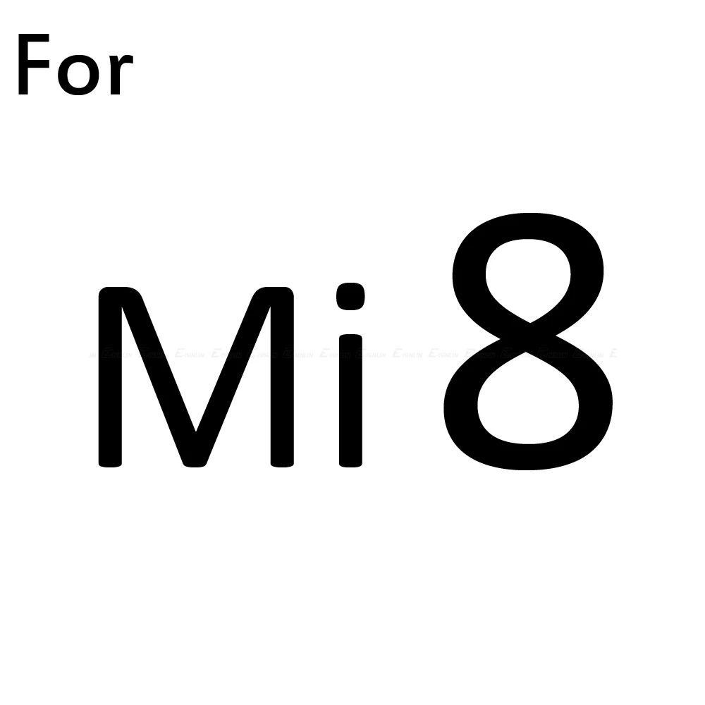 Прозрачная мягкая защитная задняя пленка из углеродного волокна для Xiao mi Red mi Note 8T 7 5 Pro AI Plus mi 9 8 SE 6 защита заднего экрана без стекла - Цвет: For Xiaomi Mi 8