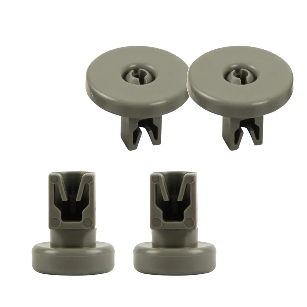 4Pcs Universal Dishwasher Upper & Lower Basket Wheel Roller for AEG Favorit