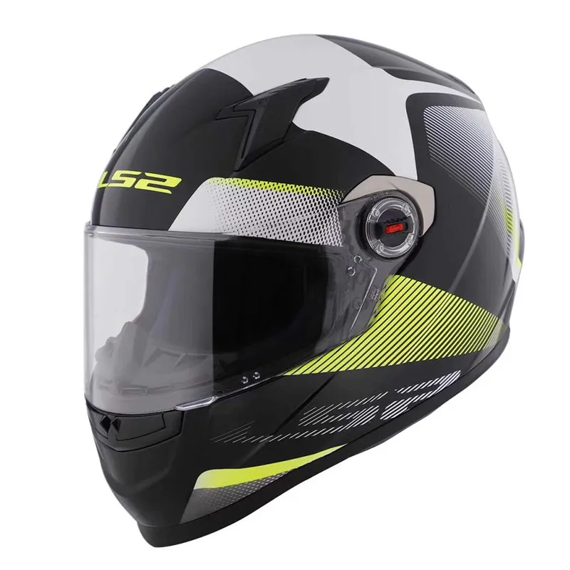 LS2 Capacetes de Motociclista мотоциклетный Полнолицевой гоночный шлем классический FF358 Casco Moto новые цвета - Цвет: 9