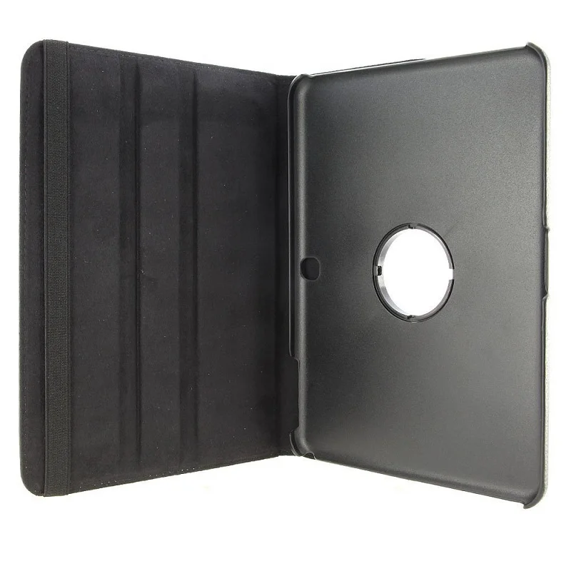 Tab 4 10 1 T530 T535 360 Вращающийся чехол из искусственной кожи для Samsung Galaxy SM T531 держатель