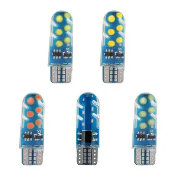 

2pcs T10 W5W Strobe Flashing 12SMD LED Bulbs for Car Reverse Instrument Panel Lights Auto Clearance Lamp Bulbs