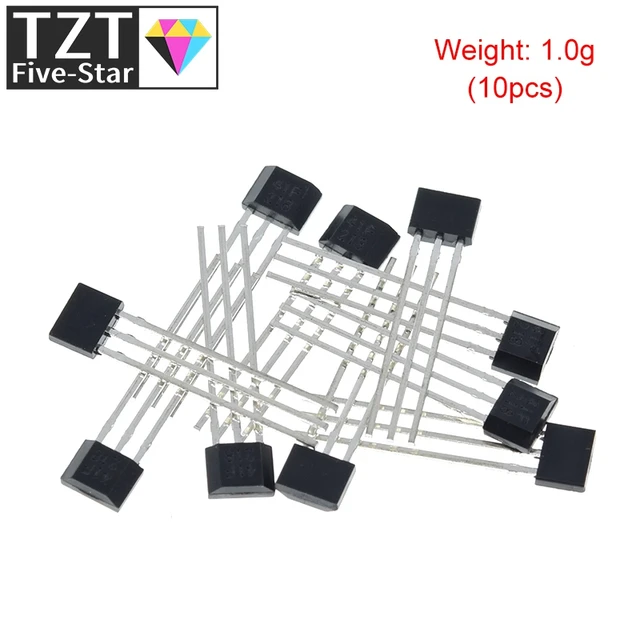 10Db A3144/Oh3144/Y3144 Hall Effect Sensor To-92Ua Kefe Nélküli Motor/Elektromos Motor Új - Foto 9
