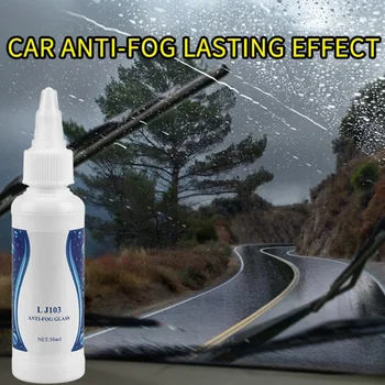 

Car Antifogging Agent Glass Window With Sponge/towel Set Equipment Helmet