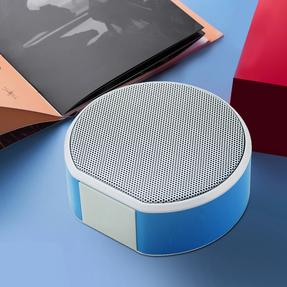 Портативный Bluetooth сабвуфер динамик мини беспроводной Hifi полнодиапазонные динамики 3D система объемного звука музыкальный плеер для улицы для ПК