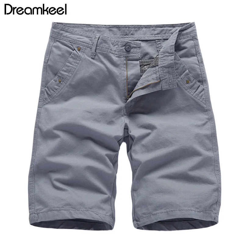 Горячая распродажа новые летние модные сексуальные повседневные мужские хлопковые качественные шорты для мужчин размера плюс хлопковые шорты одноцветные до колен Y