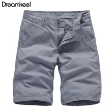 Горячая распродажа новые летние модные сексуальные повседневные мужские хлопковые качественные шорты для мужчин размера плюс хлопковые шорты одноцветные до колен Y