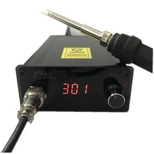 Fwxk T12 паяльник цифровой дисплей трубки сварочный стол Автоматический Режим сна и пробуждения Интеллектуальный