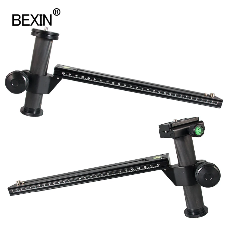 Tripod quick release plate telephoto lens support plate 25/30/40cm arca swiss nodal slide plate with clamping pillar for camera