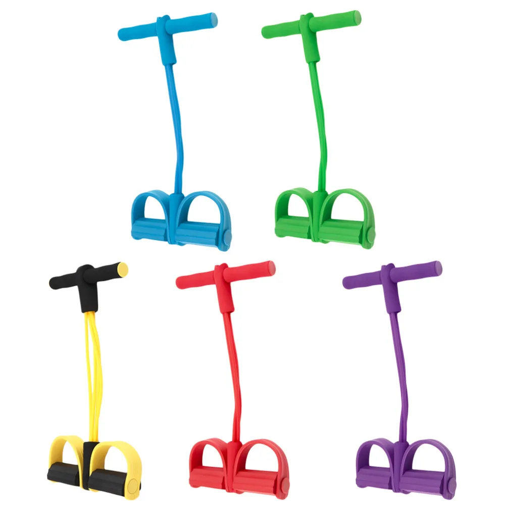 Четыре эластичных ремешка фитнес-сопротивление веревка оборудование для