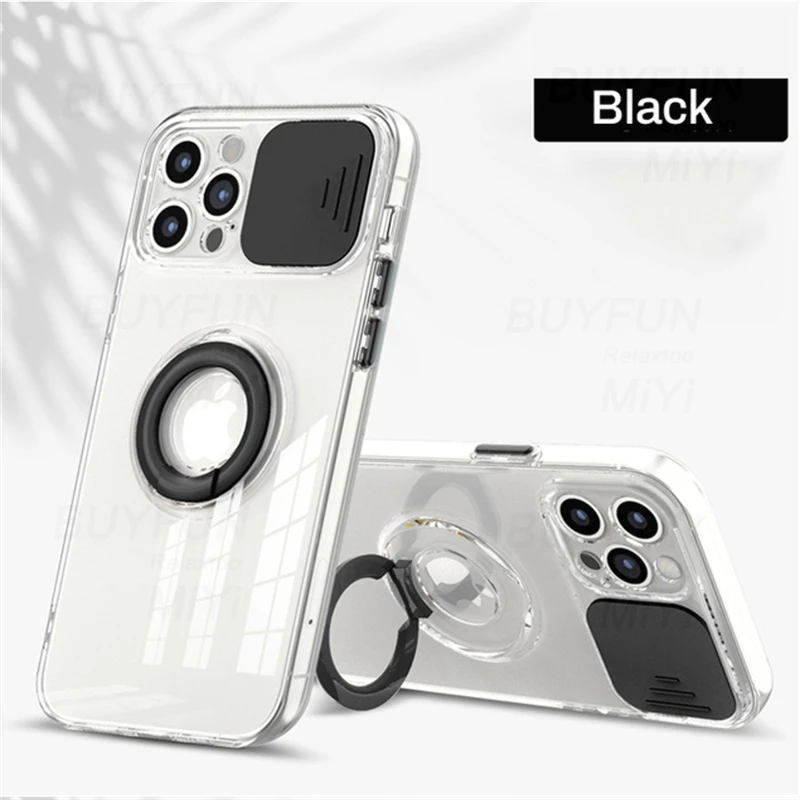 samsung cute phone cover Transparent Soft Silicone Back Cover For Samsung Galaxy S 22 S22 Ultra Plus Pro S22Ultra 5G Ring Holder Push Camera Protect Case cute samsung phone case