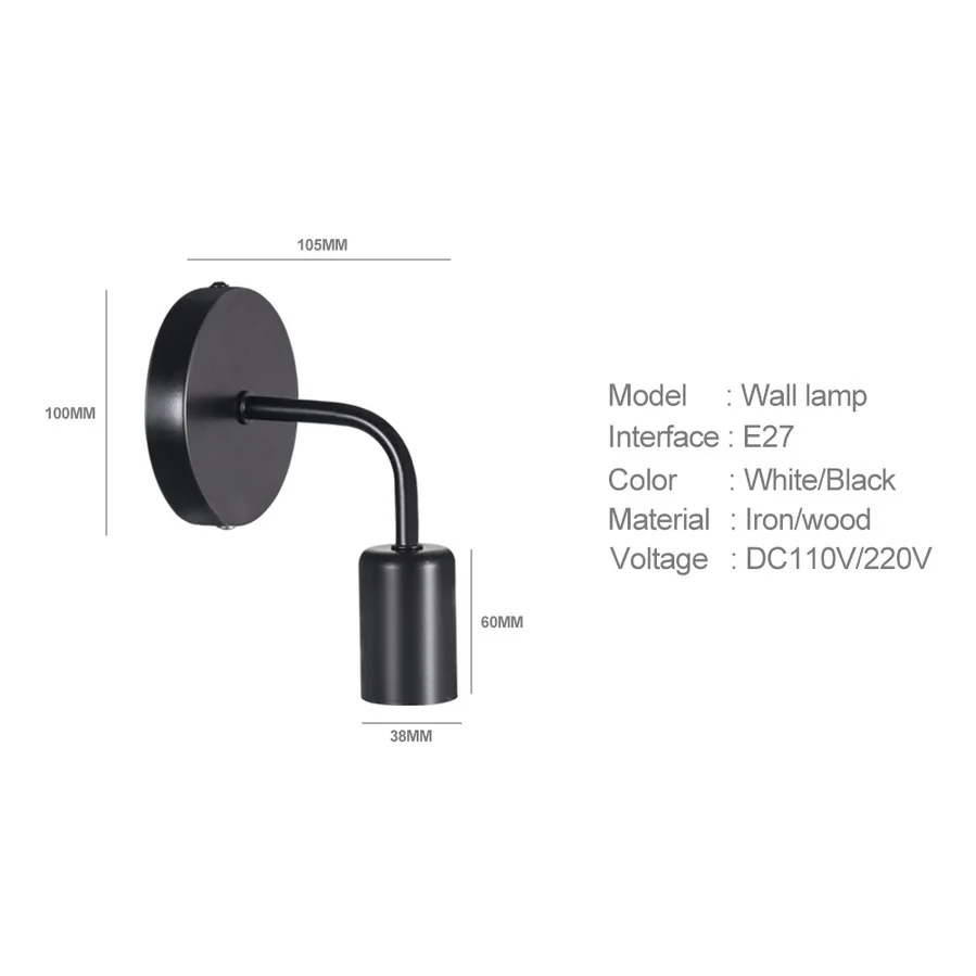 Wall light led wall lamp Nordic modern indoor