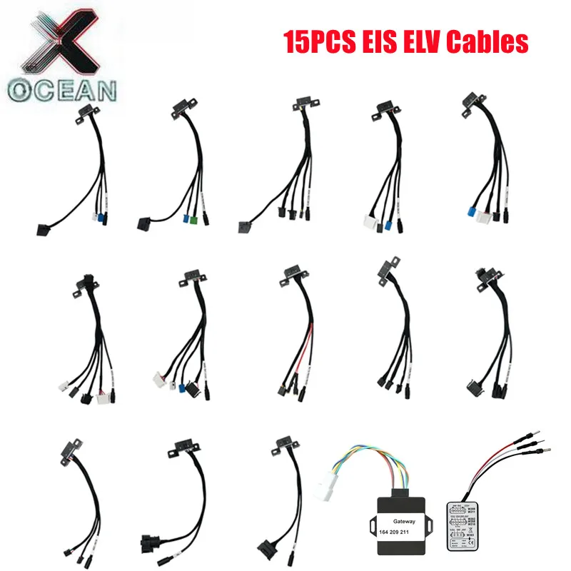Eis Elv Cluster Ism Tcu Cavo Di Prova Emulatore Gateway Emulatore Esl Per Mercedes-Benz Funziona Con Abrites Vvdi Mb Cg Cgdi Mb Autel