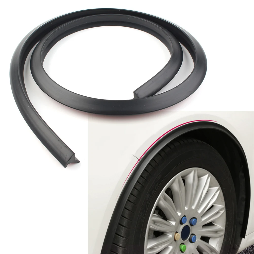 150cm Car Fender Flare Arch Wheel Trim Protector Universal Car Wheel Eyebrow Strip weather Rain
