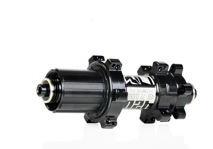 rear Black 10x135mm KOOZER XR420 передняя, Задняя Ступица, 24 Отверстия, велосипедные ступицы, быстросъемные 4 подшипники, 6 пауков, 72 клика, прямые тяги, горный велосипед MTB - Цвет: rear Black 10x135mm