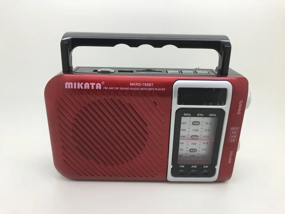 Портативное мини-радио Ручной цифровой AM/FM/SW USB TF/SD MP3-плеер динамик