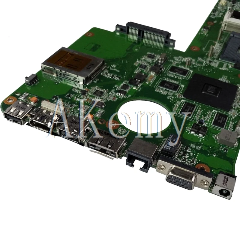 Akemy N71JV для ASUS N71JV M/B материнская плата может поддерживать I3 I5 материнская плата с процессором для ноутбука Тестовая работа