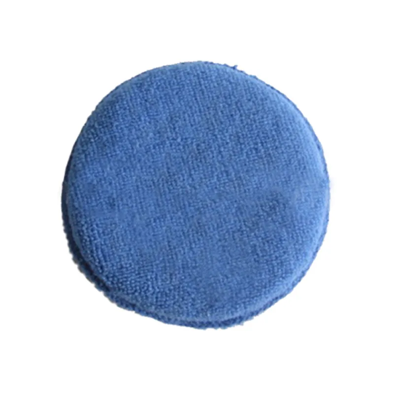 6Pcs 5 Inch Car Cleaning Tool Car Wash Polish Pad Foam Sponge Microfiber Waxing Detailing Cleaning Car Accessories