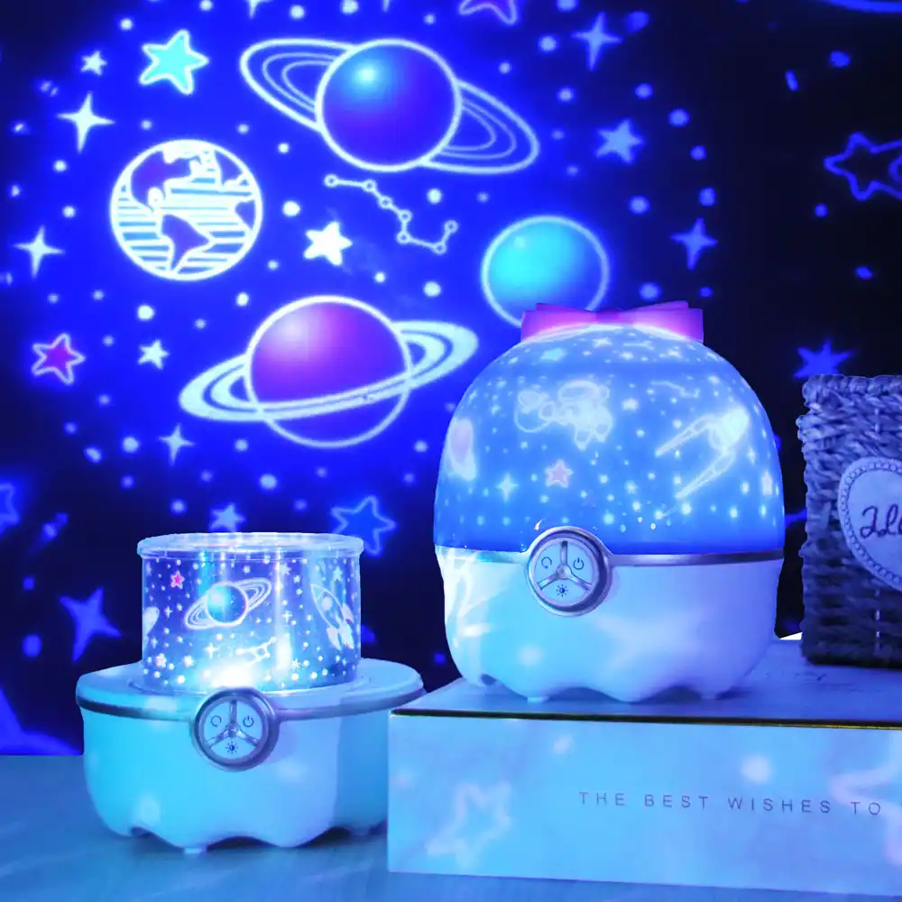Veilleuse Etoilee Telecommande Lumiere A Led Rechargeable Couleur Etoile Enfants Bebe Cadeau Garcons Et Filles Led Veilleuse Projecteur Aliexpress