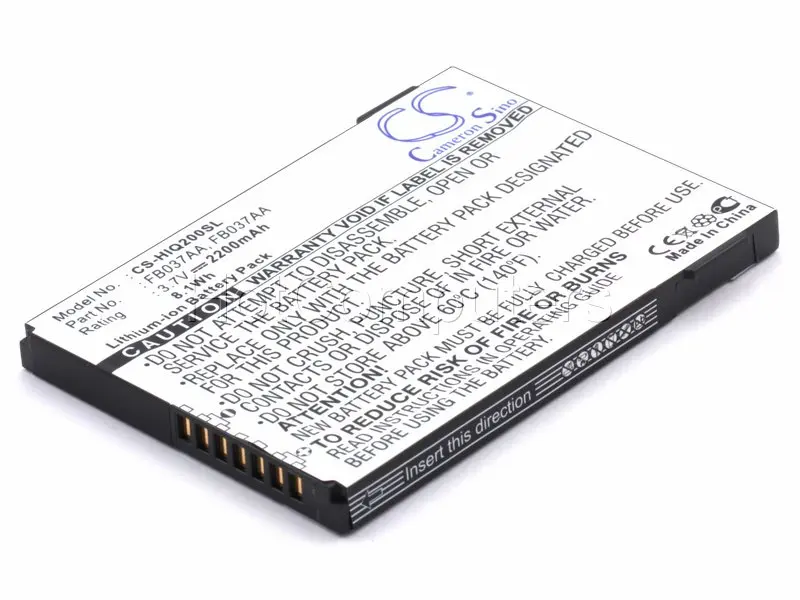 Battery for PDA HP fa257a, fa258a, hstnh s17bMobile Phone Batteries