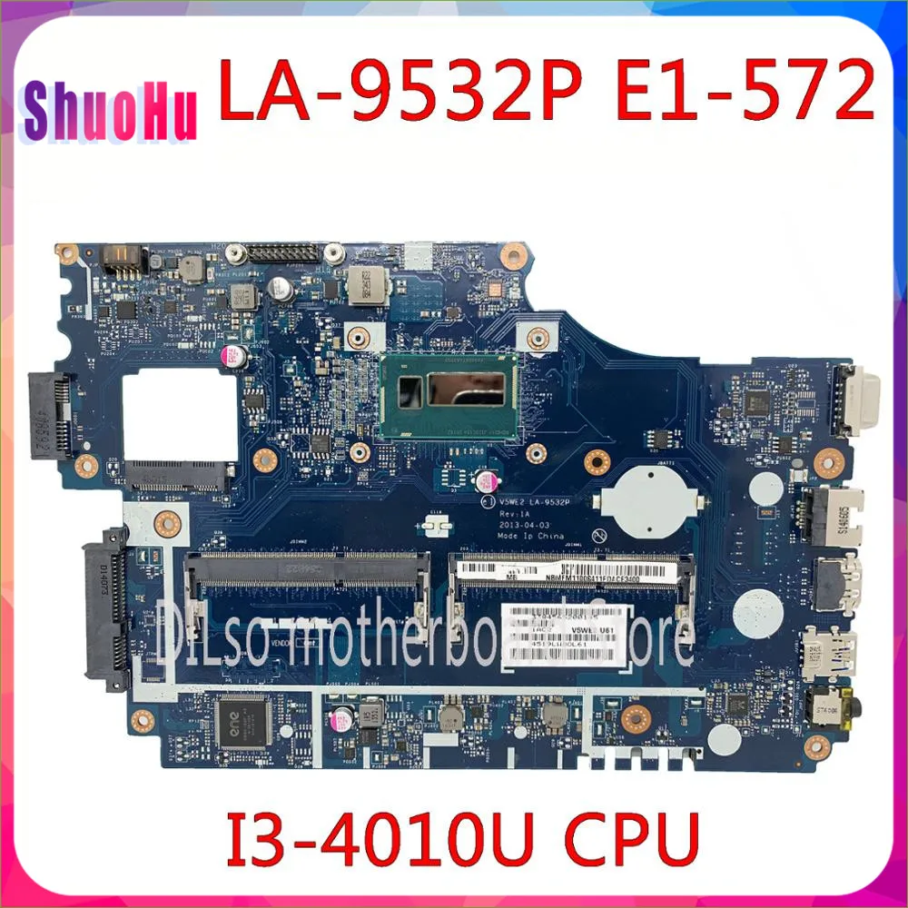Материнская плата KEFU для ноутбука Acer Aspire LA-9532P E1-572 E1-532 материнская v5E1-532G