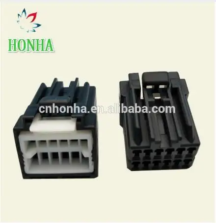 

50/100pcs tyco TE 12 Pin 175965-2 black female PBT plastic unsealed wire connector