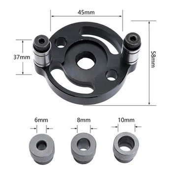 

Vertical Pocket Hole Jig 6/8/10mm Wood Dowelling Self Centering Drill Guide Kit Hole Puncher Locator Jig For Woodworking Tools