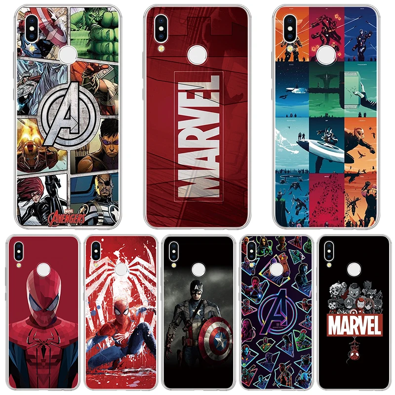 Чехол для телефона с комиксами Marvel, Мстители, для huawei P20, P30, mate 20, 30, 10 Lite Pro, P10, P8, P9 Lite, чехол для huawei P Smart, TPU