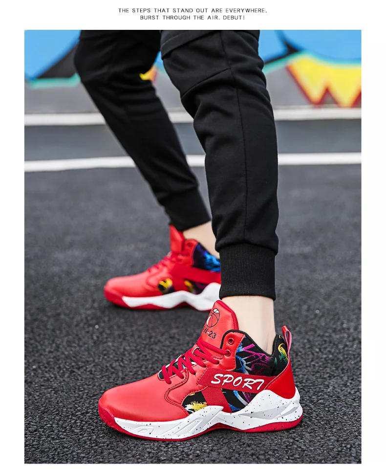Высокие мужские баскетбольные кроссовки Jordans мужские амортизирующие легкие спортивные кроссовки противоскользящие дышащие уличные
