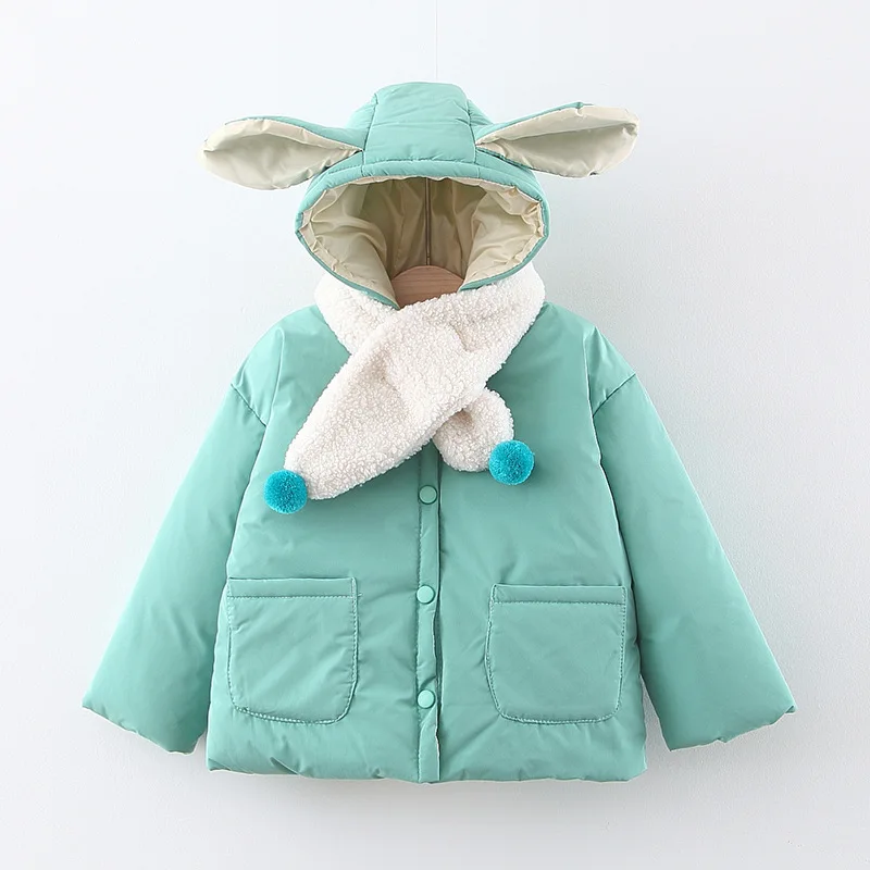 Wholesale Winter Girls Cotton-padded Jacket Children's Clothing