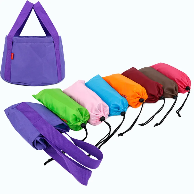

Non Leak Water Storage Oxford Bag Portable Folding Water Bucket Tourism Outdoor Camping Foldable Wash Basin Waterproof Fabric