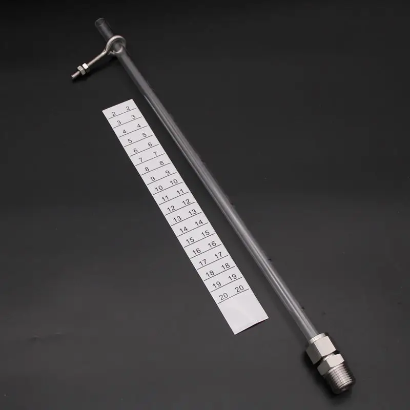 Pc Tube Homebrew Kettle Sight Gauge Kit1/2"mpt Brewer Design 1/2