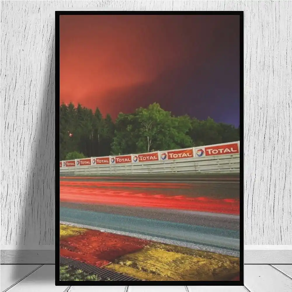Mt2038 Circuit Spa Francorchamps F1 Track Poster Painting Art Poster Print Canvas Home Decor Picture Wall Print Painting Calligraphy Aliexpress