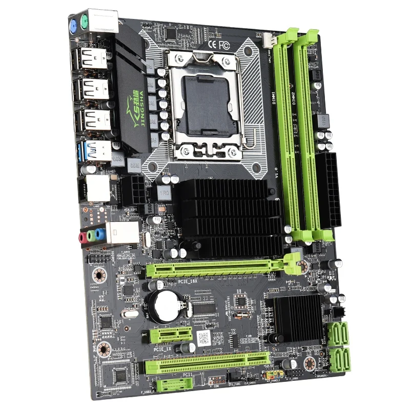 PPYY-JINGSHA X58 LGA-1366 материнская плата 2 канала DDR3 32G ECC ram USB3.0 SATA3.0 Поддержка Intel Xeon X5670 X5675 X5650 X5680