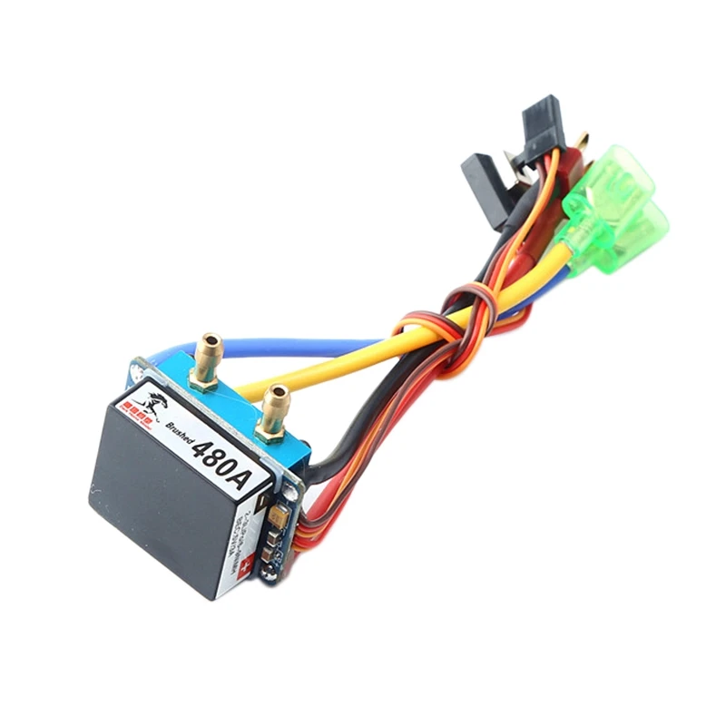 480A ESC воздушное охлаждение 380/540/775 матовый регулятор скорости двигателя