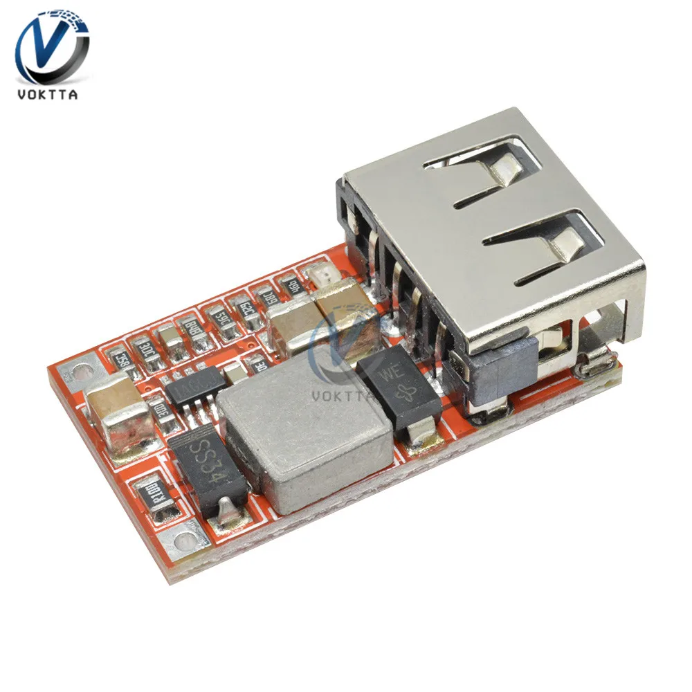 1 шт. 6 24 В 12 в 5 USB понижающий модуль|Трансформаторы| |