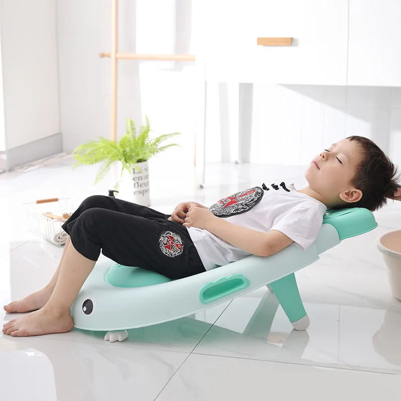 

CHILDREN'S Shampoo Chair xi fa yi Shampoo Bed Children Bath chuang ke zhe die Adjustable Shampoo Lying-
