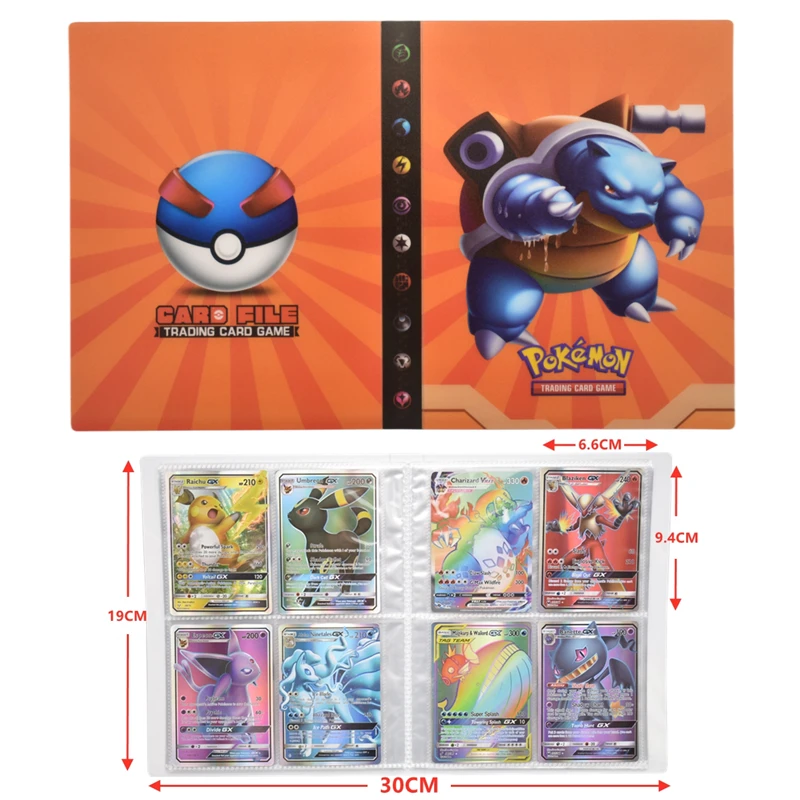 Pokemon Card Album Migliore Protezione Gengar & Venusaur Raccoglitore Porta Carte Pokemon Pokemon Carte Album Trading Card Album 