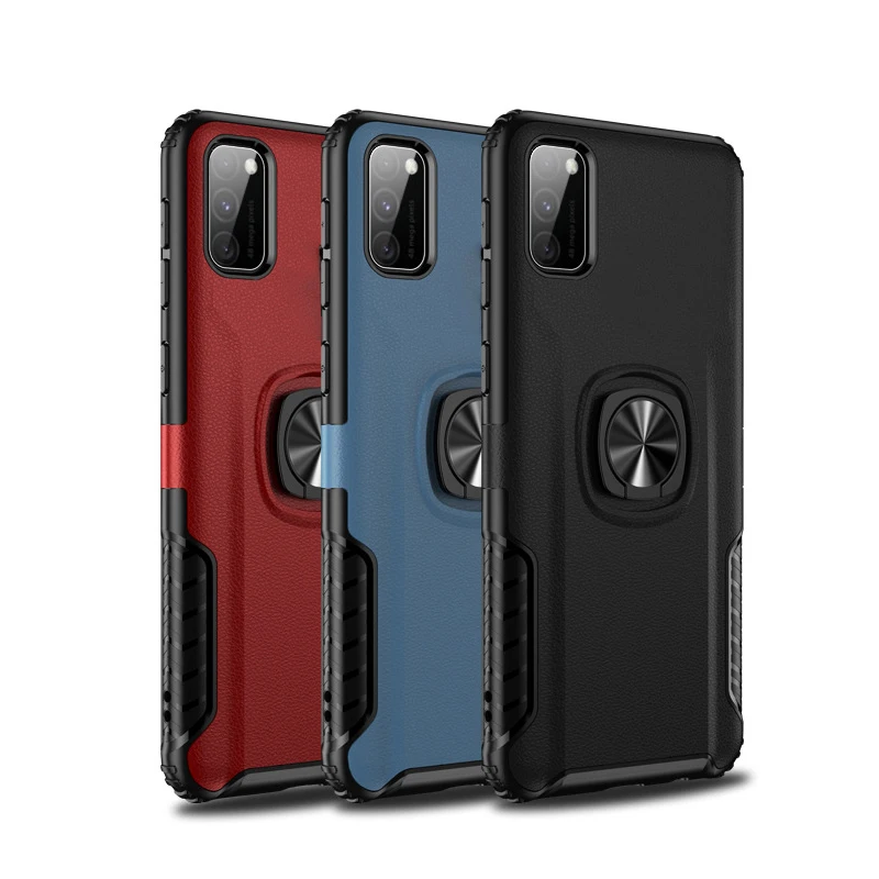 Роскошный чехол Toraise для Huawei V30 Pro из искусственной кожи с магнитным кольцом