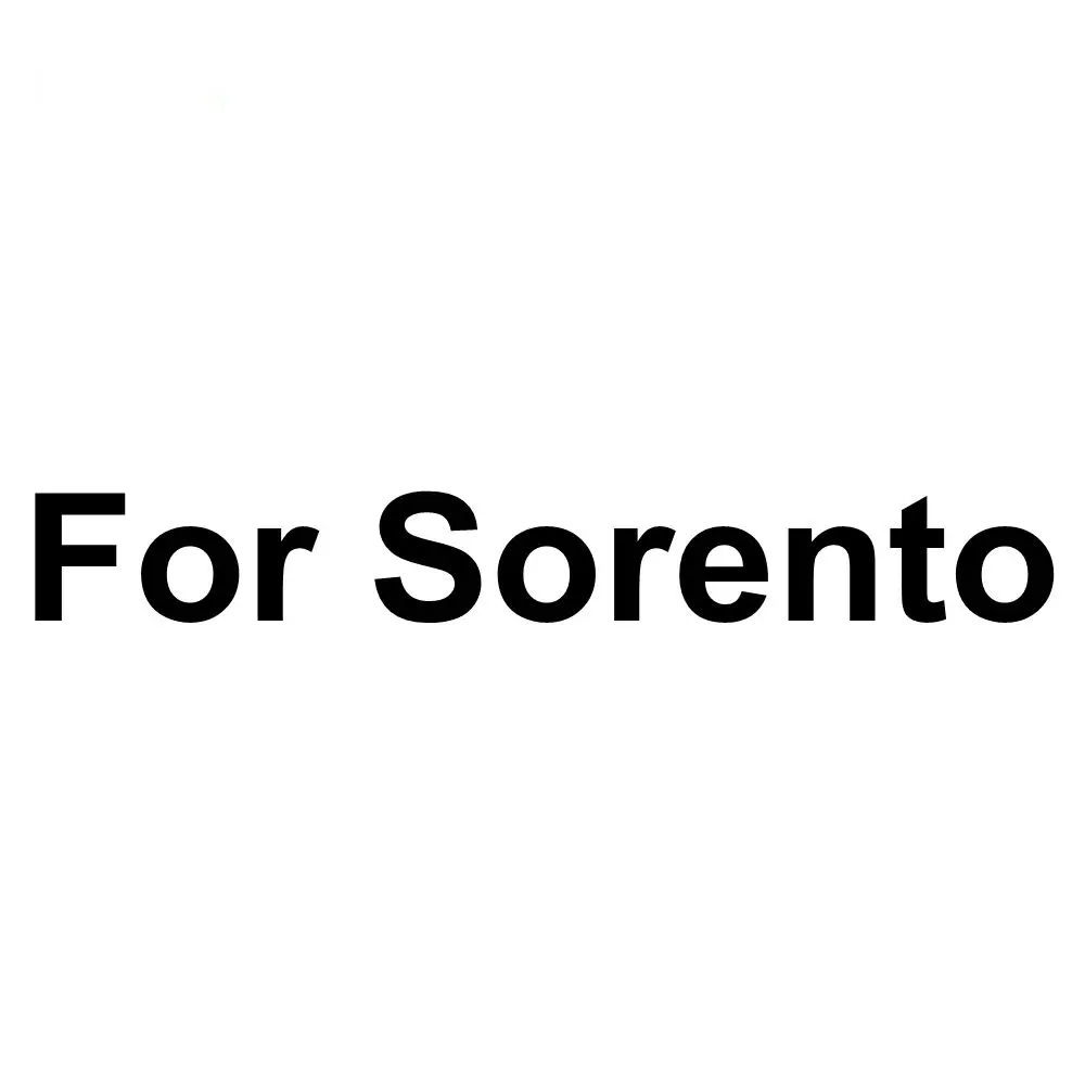 For Sorento Универсальные автомобильные чехлы из ткани Оксфорд, полное покрытие для автомобиля, защита от солнца, УФ, снега, защита от пыли, защитный чехол для KIA Soul Cerato K2 rio ceed - Название цвета: For Sorento