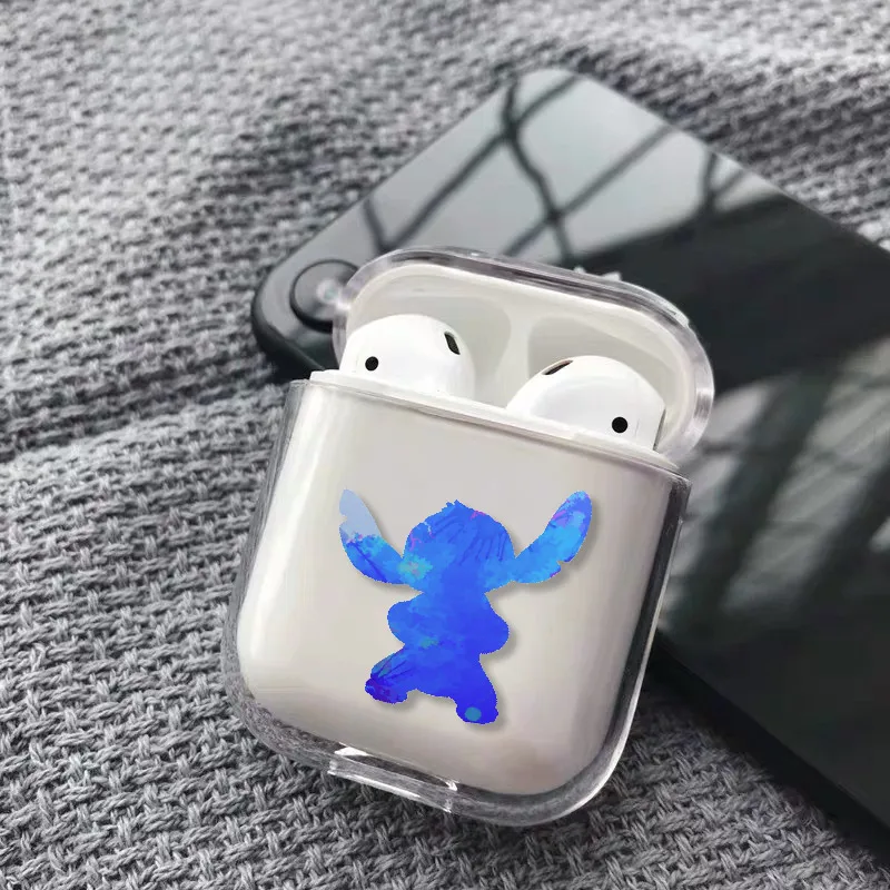 Чехол для наушников с изображением короля льва из мультфильма для Apple iPhone, зарядная коробка для AirPods Pro, жесткий прозрачный защитный чехол - Цвет: 1