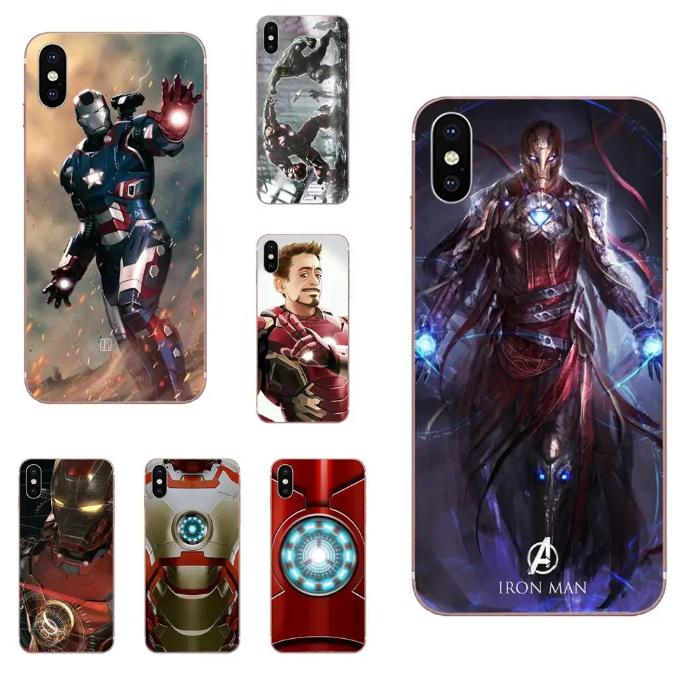 

Iron Man TPU Phone Cover Case For LG K50 Q6 Q7 Q8 Q60 X Power 2 3 Nexus 5 5X V10 V20 V30 V40 Q Stylus