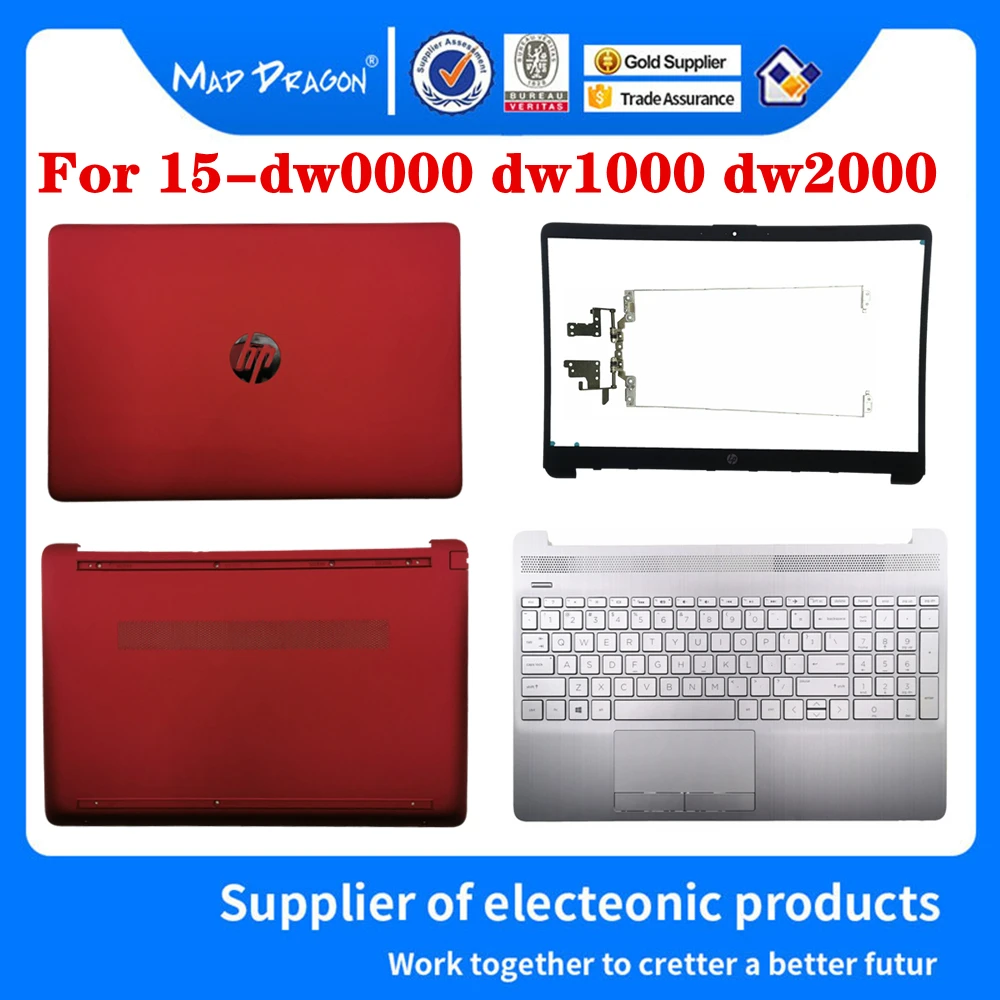 Подставка для рук Верхняя Нижняя крышка красная HP 15-DW dw0000 dw1000 dw2000 L52014-001 gw0000 M03725-001 |