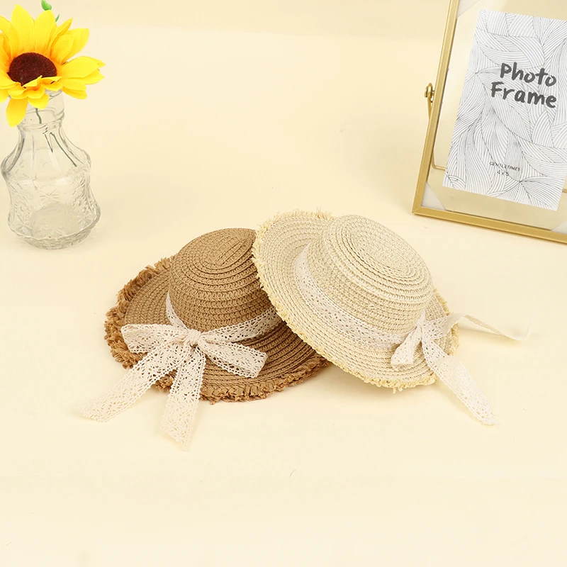 New Doll House Handmade Straw Hat Sun Cap For 1/6 Accessories Decoration Blyth Clothes | Игрушки и хобби
